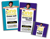 One Minute Cross-Sell DVDs and Audio CD