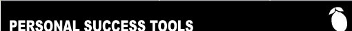 Personal Success Tools